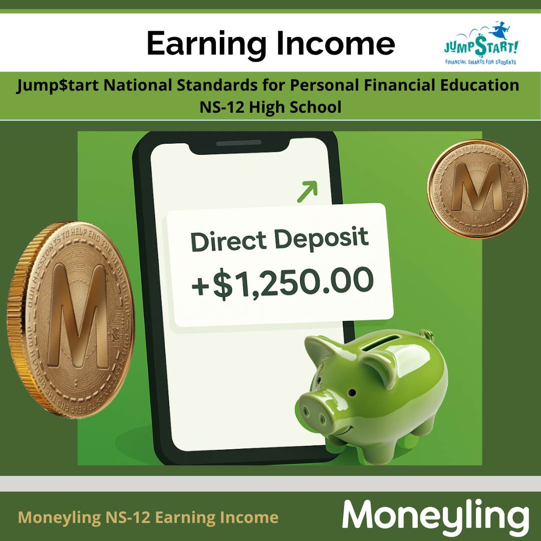 Moneyling NS-12 Earning Income Course
