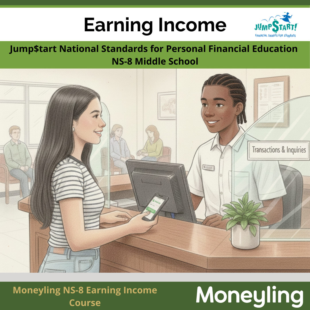 Moneyling NS-8 Earning Income Course